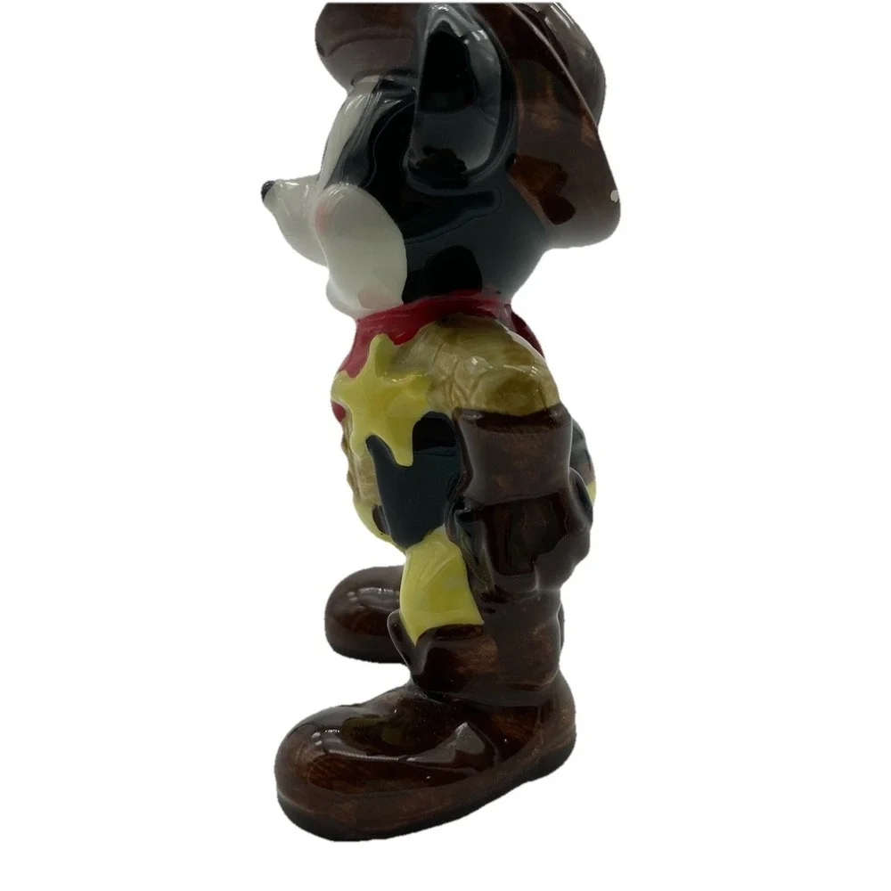 Mickey Mouse the Actor Lot of 3 Miniature Figures 2 Cowboy 1 Brave Little Tailor